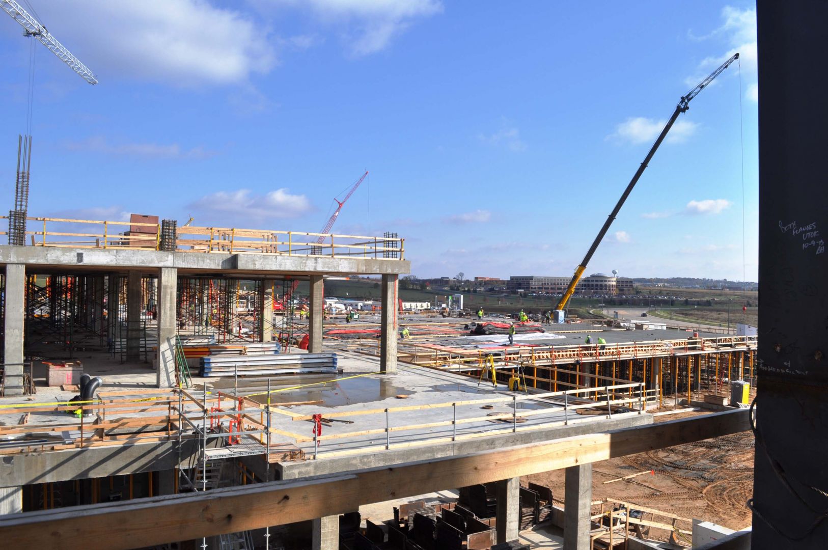 UW Health at the American Center - overview of construction