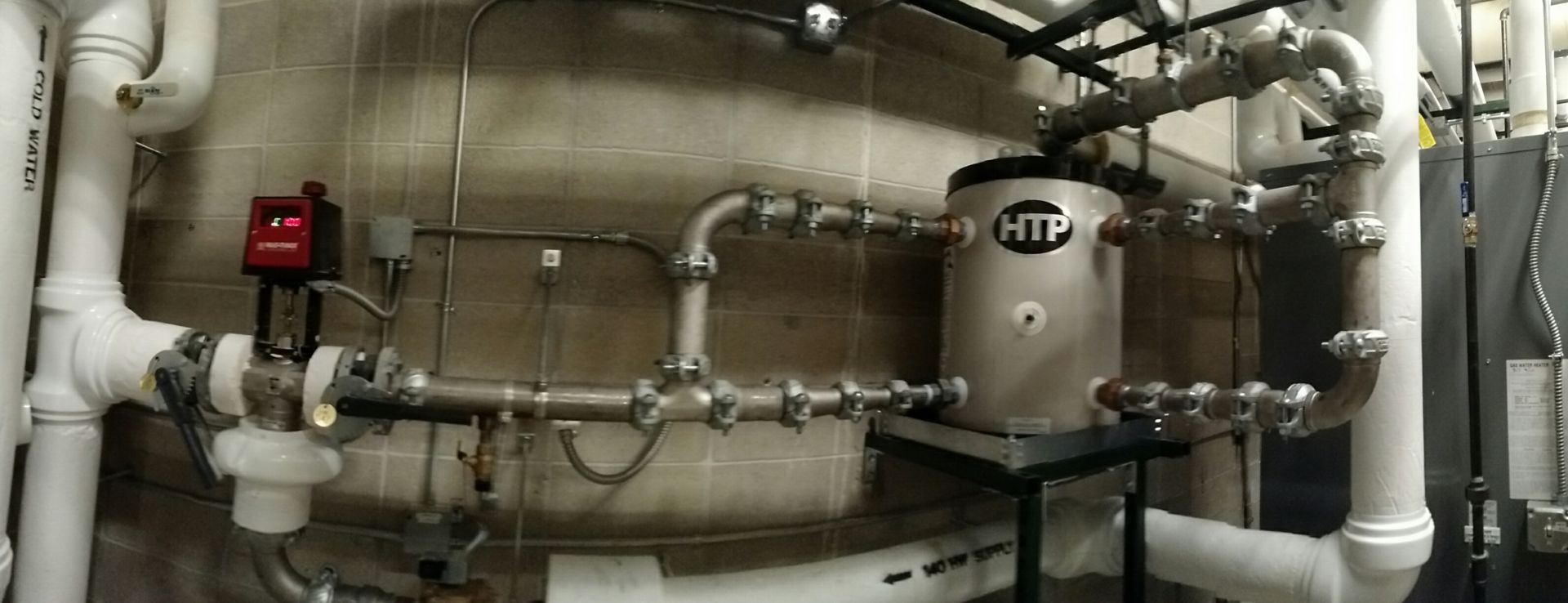 plumbing at Dodge County Justice Facility