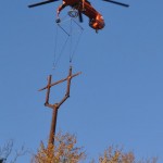 overhead transmission line Dairyland Power