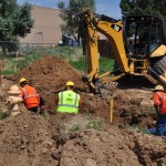 underground electric work Smoky Hills