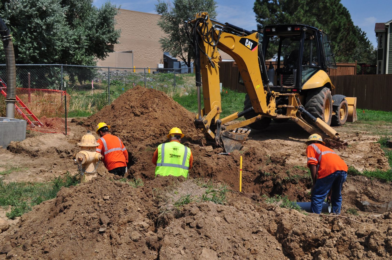 underground electric work Smoky Hills